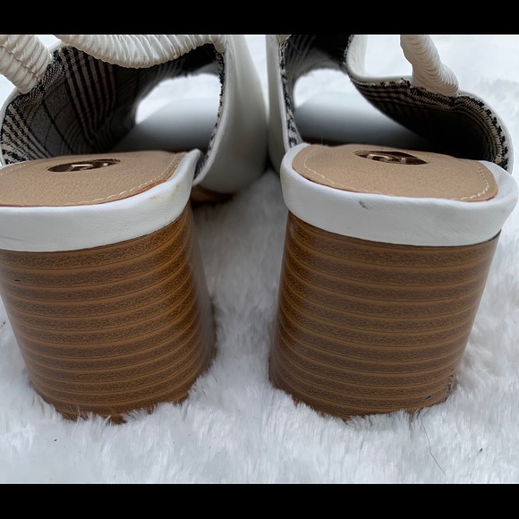 River Island White Sling Back Block Heel M… - Picture 4 of 5